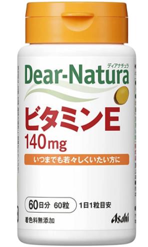 朝日 Asahi Dear-Batura 维他命E-60粒