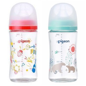 贝亲 pigeon 母乳実感玻璃奶瓶  240ｍl