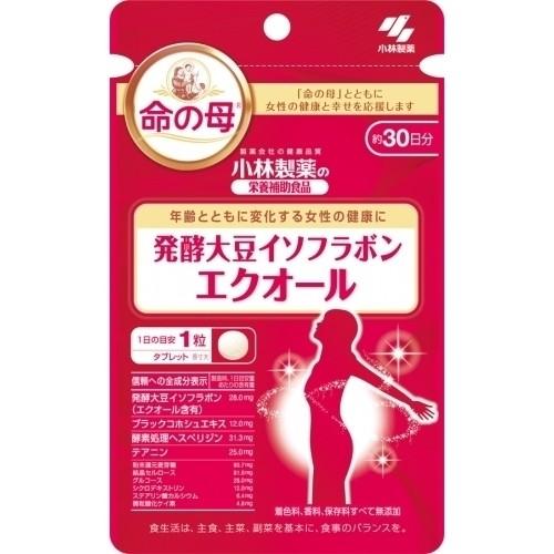 【代买】小林制药 命之母 发酵大豆异黄酮 30粒