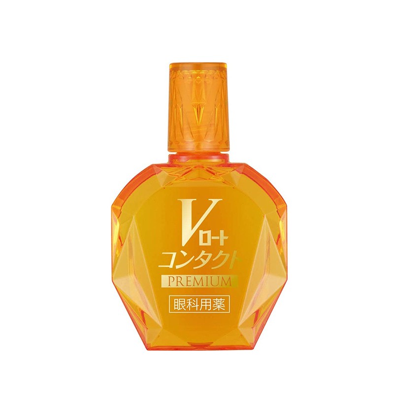 乐敦 V黄钻premium隐形眼镜眼药水15ml 清凉度4