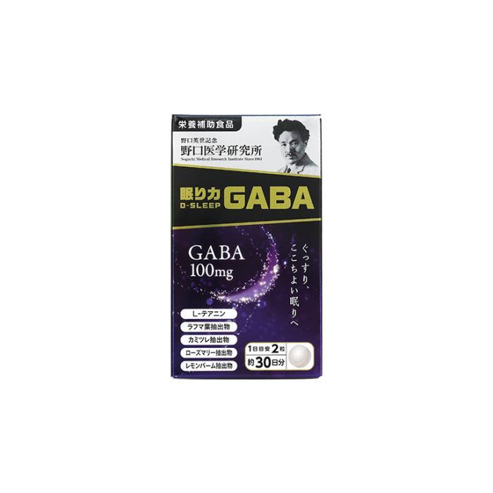 新野口 GABA睡眠氨基丁酸 60粒