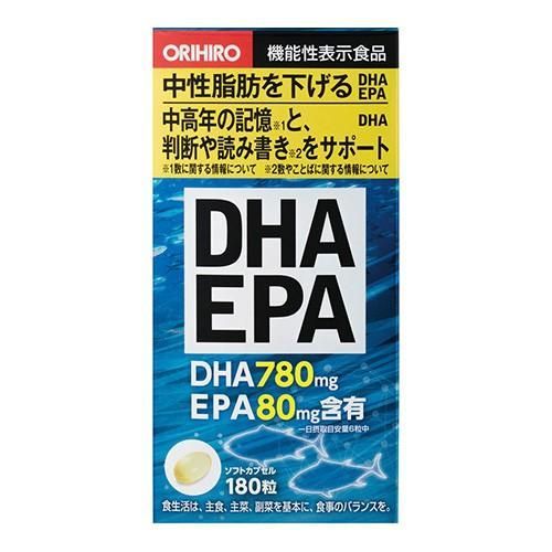 ORIHIRO立喜乐DHA EPA 深海鱼油胶囊180粒