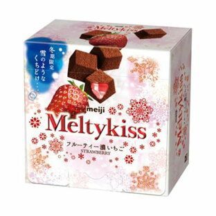 Meiji明治 Meltykiss雪吻巧克力 草莓味 53g