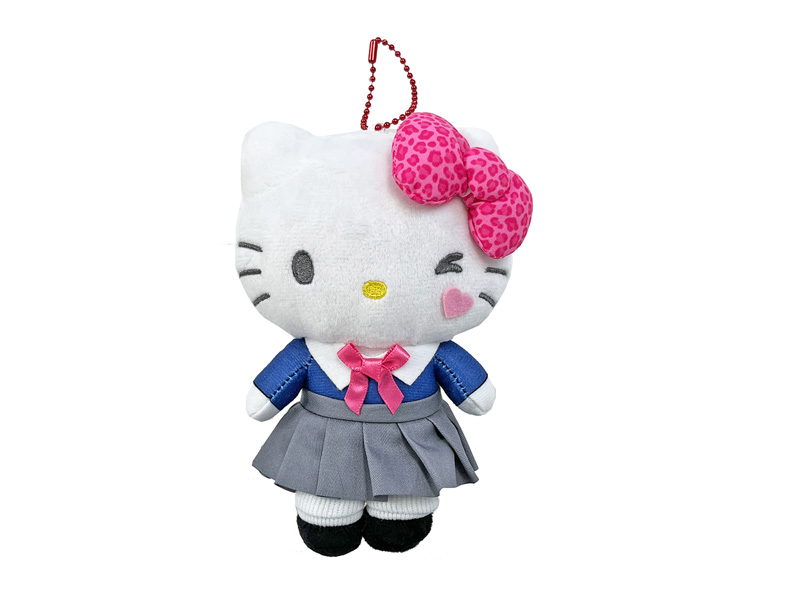 三丽鸥平成辣妹制服系列 Kitty猫 毛绒挂件小包
