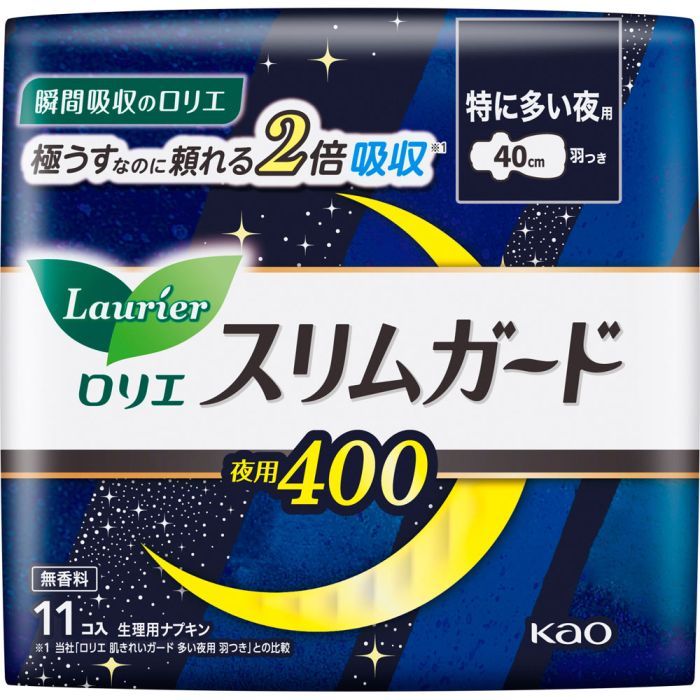 花王卫生巾S超薄透气棉柔 量特别多夜用11片